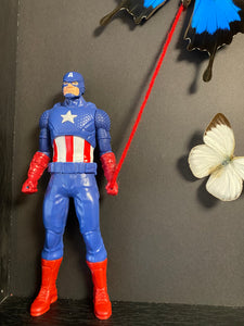 Cadre « captain america »aux papillons